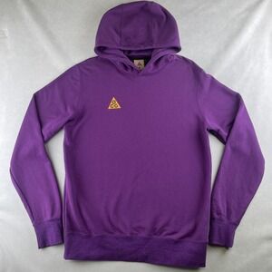Nike ACG Hoodie Men M Purple Court Purple Pullover Outdoor Sweatshirt AT5500-537
